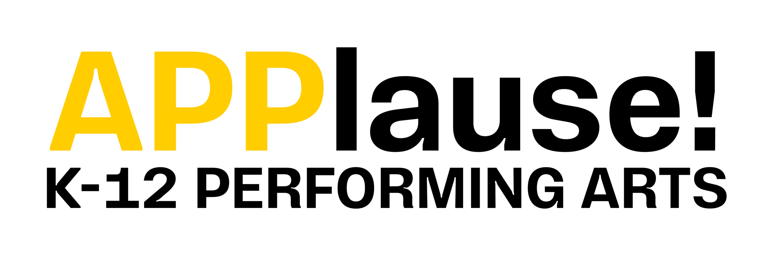 APPlause! K-12 Performing Arts series logo